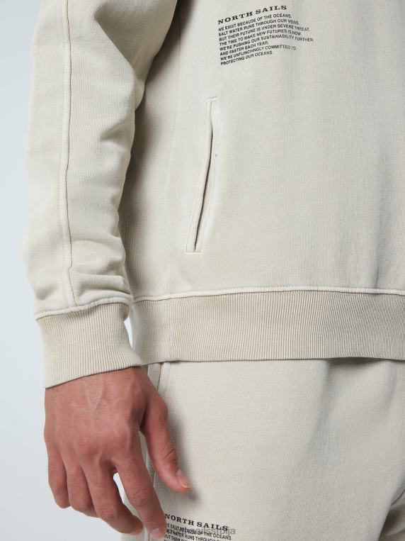 Дуксерица са капуљачом комбинација 2 одећу мушкарци PDV4J741 North Sails