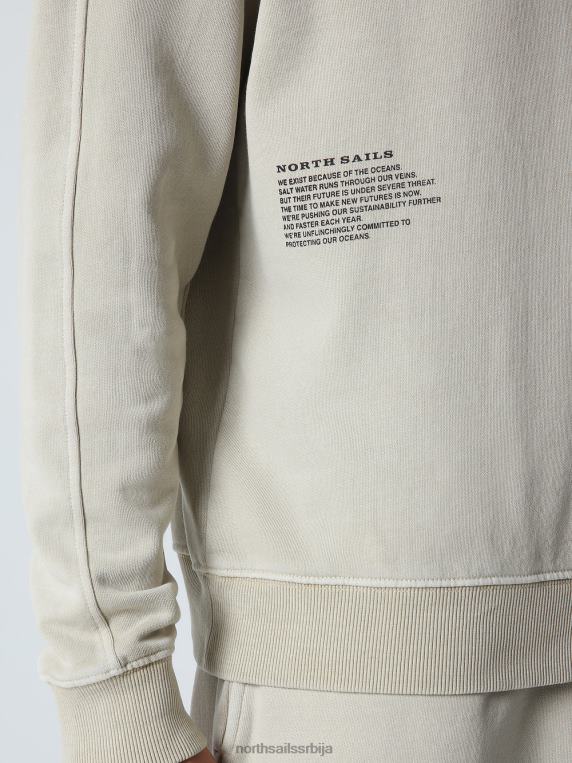 дуксерица са минералном бојом комбинација 2 одећу мушкарци PDV4J919 North Sails