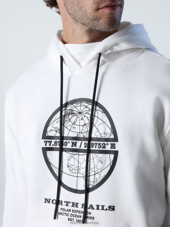 дуксерица са штампом марсхмаллов одећу мушкарци PDV4J1013 North Sails