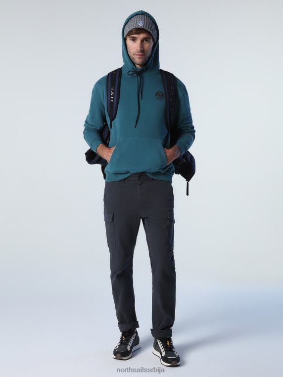 дуксерица са штампом Медитерранеа одећу мушкарци PDV4J1014 North Sails