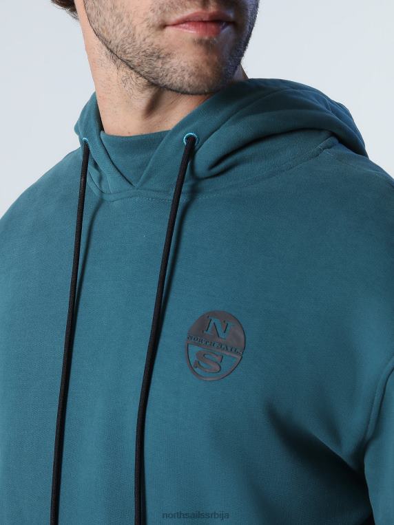 дуксерица са штампом Медитерранеа одећу мушкарци PDV4J1014 North Sails