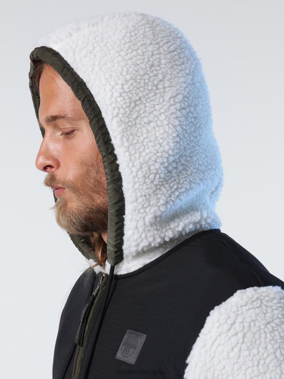 дукс од рециклираног флиса марсхмаллов одећу мушкарци PDV4J1017 North Sails