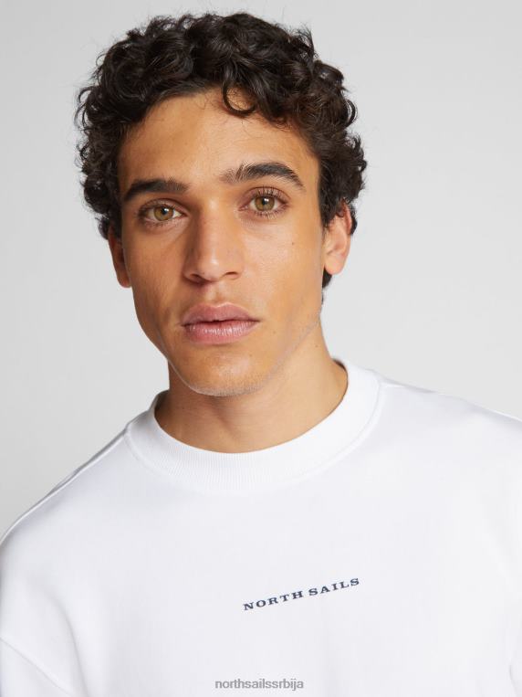 превелика дуксерица бео одећу мушкарци PDV4J1079 North Sails