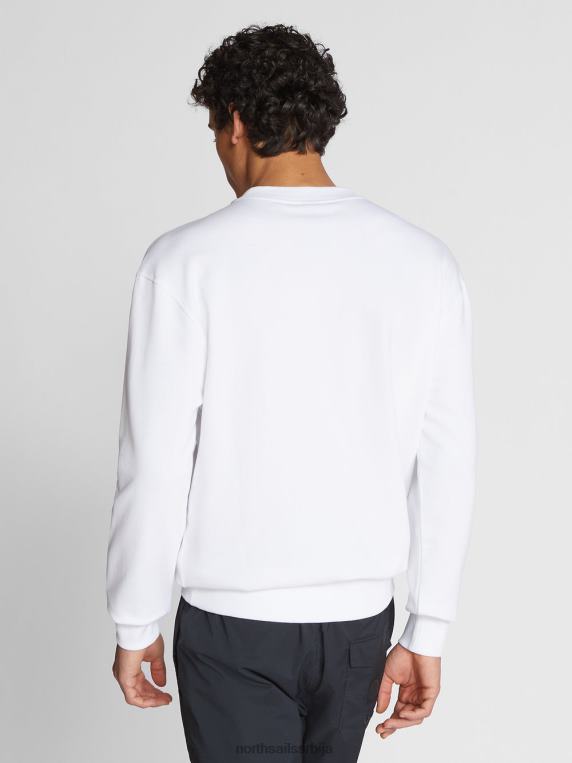 превелика дуксерица бео одећу мушкарци PDV4J1079 North Sails