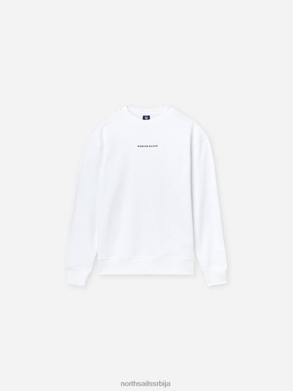 превелика дуксерица бео одећу мушкарци PDV4J1079 North Sails