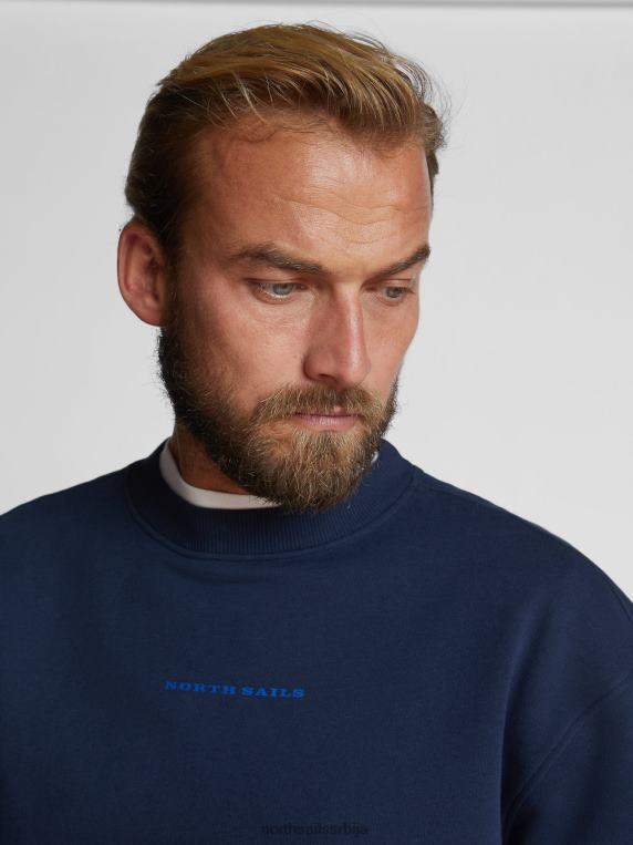 превелика дуксерица Морнарско плаво одећу мушкарци PDV4J1081 North Sails