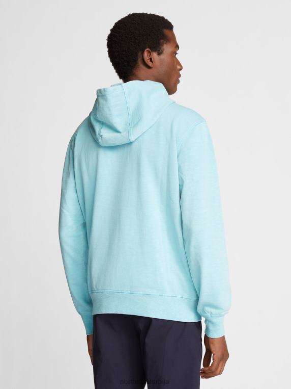 Дуксерица са капуљачом небеско плаветнило одећу мушкарци PDV4J1109 North Sails