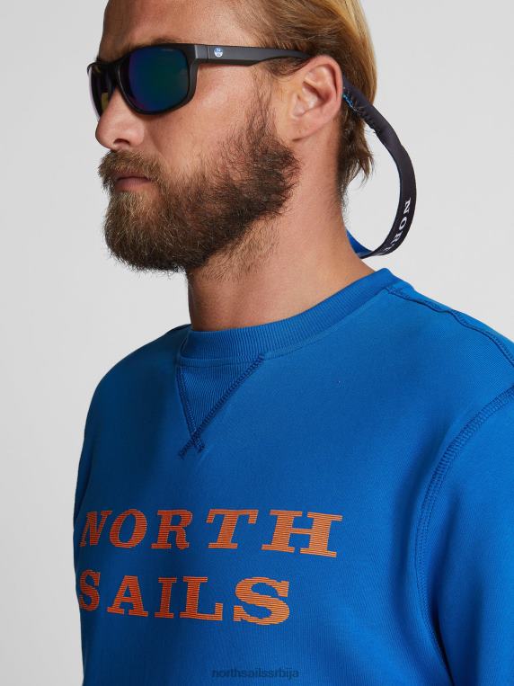 дуксерица са словима сноркел блуе одећу мушкарци PDV4J1118 North Sails