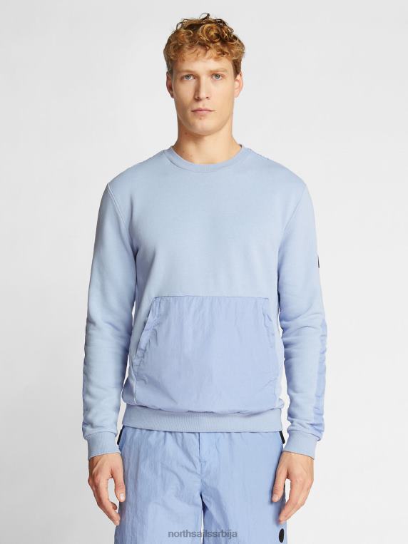 дуксерица са џеповима врхунац одећу мушкарци PDV4J1187 North Sails