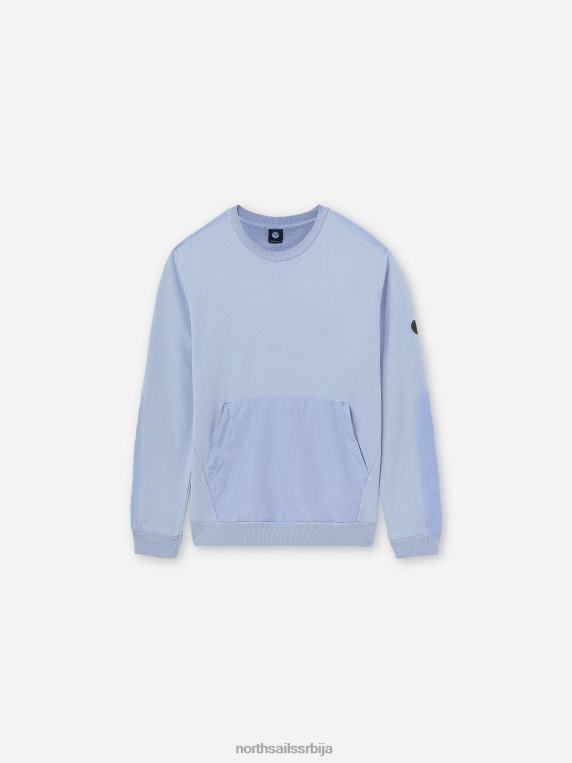 дуксерица са џеповима врхунац одећу мушкарци PDV4J1187 North Sails