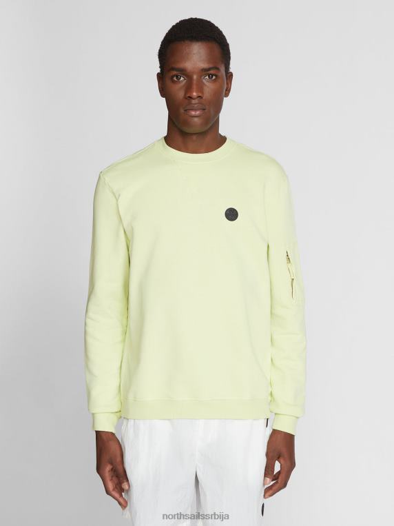 дуксерица са округлим изрезом алге одећу мушкарци PDV4J1234 North Sails