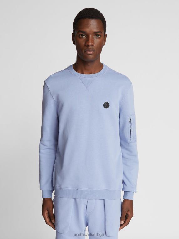 дуксерица са округлим изрезом врхунац одећу мушкарци PDV4J1236 North Sails