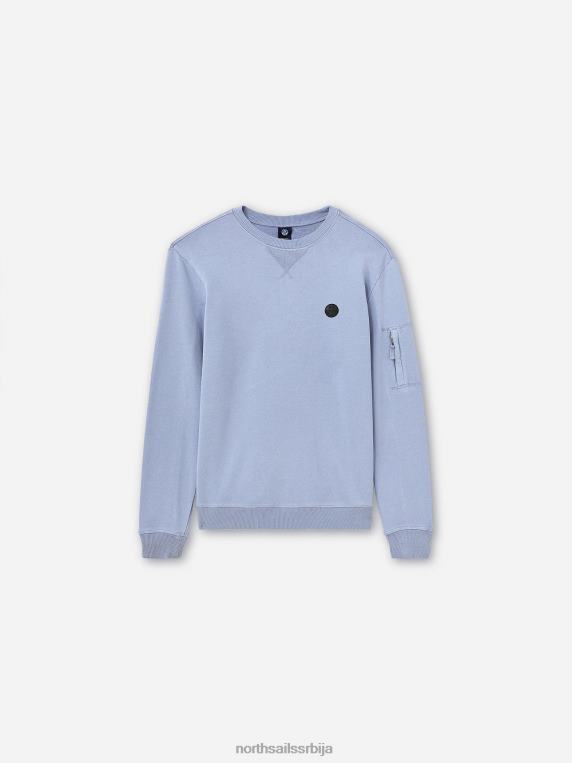 дуксерица са округлим изрезом врхунац одећу мушкарци PDV4J1236 North Sails