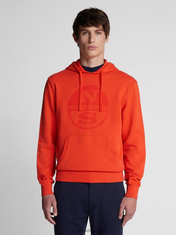 дуксерица са макси логом јастог одећу мушкарци PDV4J1285 North Sails