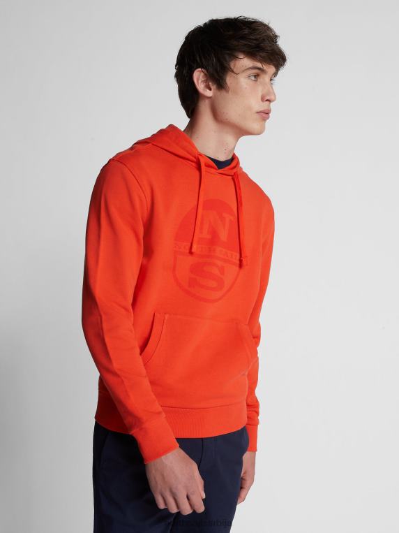 дуксерица са макси логом јастог одећу мушкарци PDV4J1285 North Sails