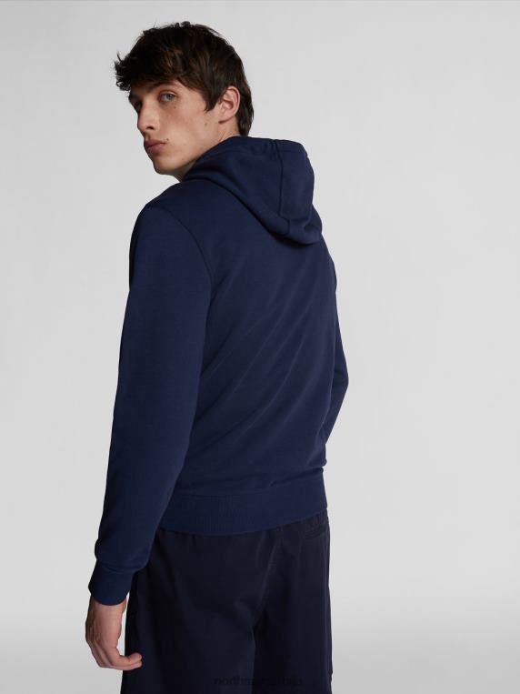 дуксерица са макси логом Морнарско плаво одећу мушкарци PDV4J1287 North Sails