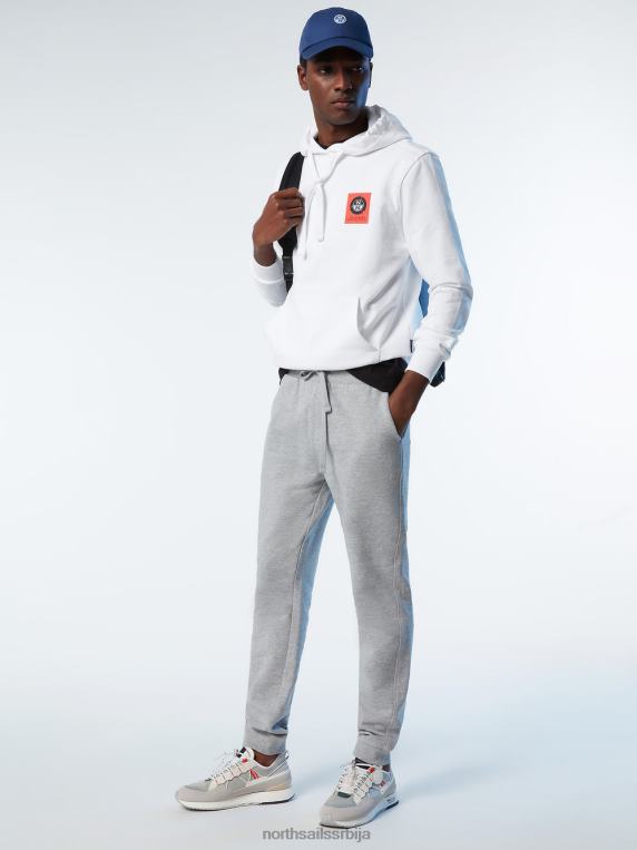 дуксерица са графичким принтовима бео одећу мушкарци PDV4J277 North Sails