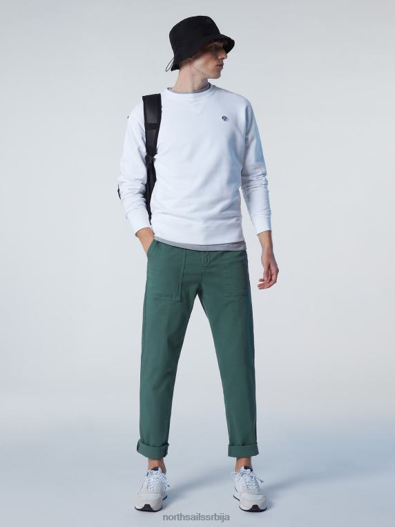 дуксерица са логом бео одећу мушкарци PDV4J284 North Sails