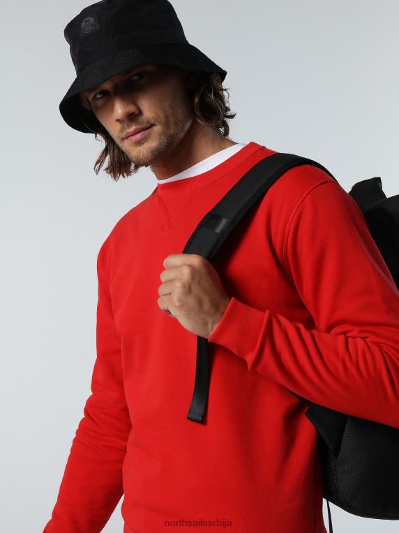 дуксерица са логом црвена одећу мушкарци PDV4J285 North Sails