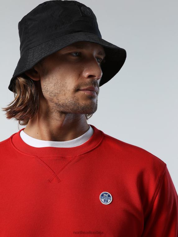 дуксерица са логом црвена одећу мушкарци PDV4J285 North Sails