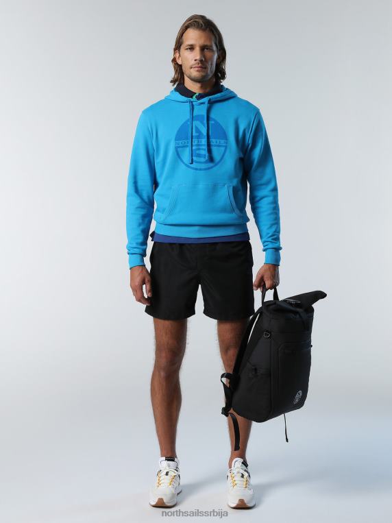 дуксерица са макси логом тиркизно одећу мушкарци PDV4J300 North Sails