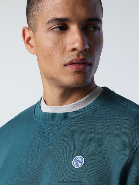 дуксерица са логом на грудима Медитерранеа одећу мушкарци PDV4J736 North Sails