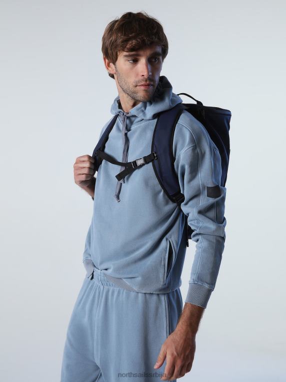 Дуксерица са капуљачом цхина блуе одећу мушкарци PDV4J740 North Sails