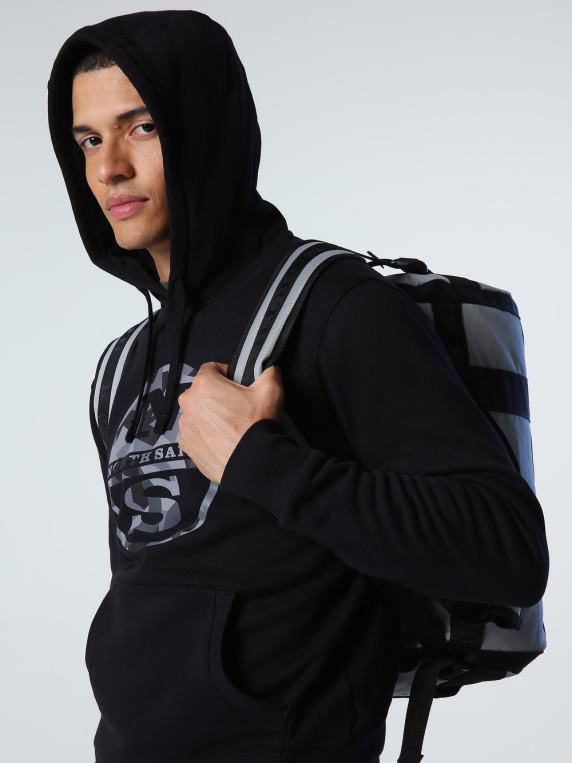 капуљача са логом црн одећу мушкарци PDV4J789 North Sails