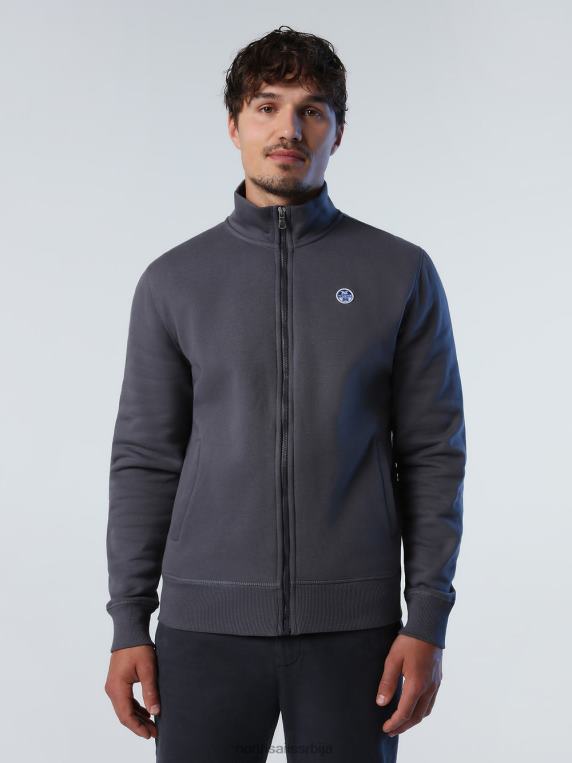 зип дукс асфалт одећу мушкарци PDV4J828 North Sails