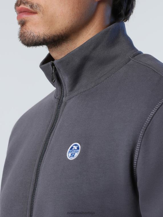 зип дукс асфалт одећу мушкарци PDV4J828 North Sails