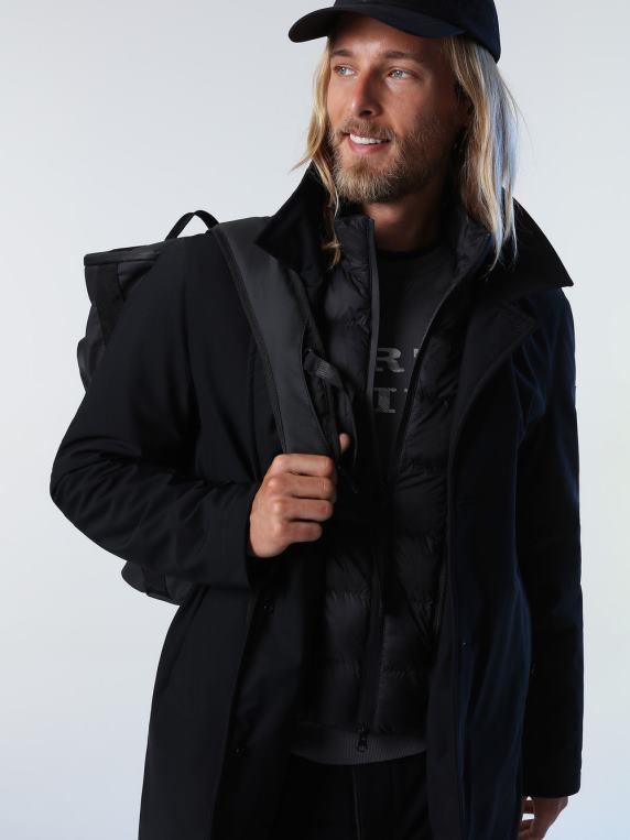 тецх тренцх црн одећу мушкарци PDV4J1035 North Sails