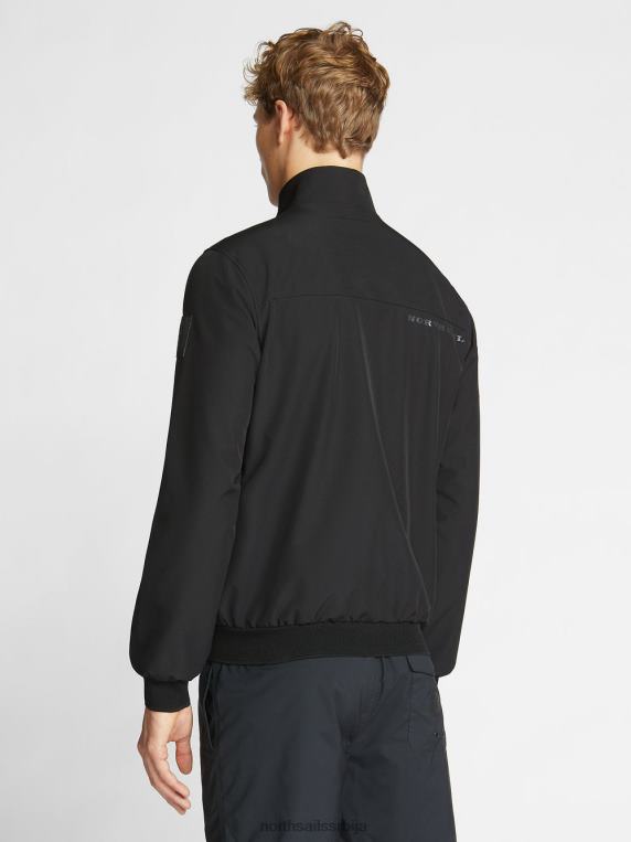 тетиароа јакна црн одећу мушкарци PDV4J1152 North Sails