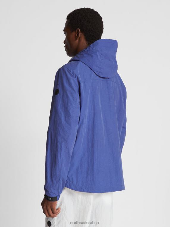 јакна са капуљачом талас плави одећу мушкарци PDV4J1190 North Sails