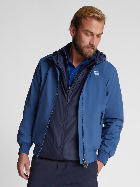 морнарска јакна тамни тексас одећу мушкарци PDV4J1217 North Sails