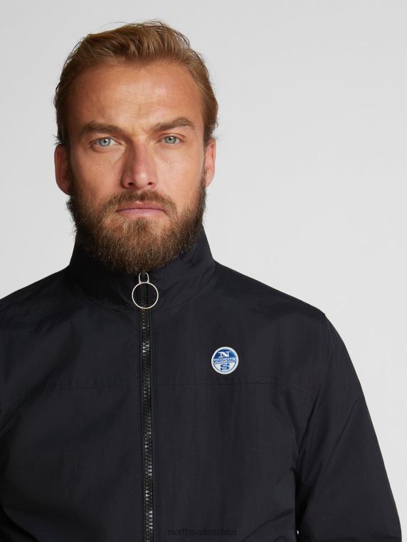 морнарска јакна црн одећу мушкарци PDV4J1221 North Sails