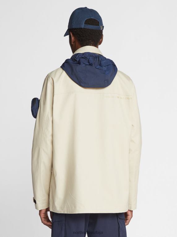 раиатеа јакна беж одећу мушкарци PDV4J1222 North Sails