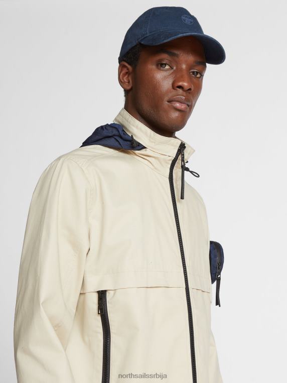 раиатеа јакна беж одећу мушкарци PDV4J1222 North Sails