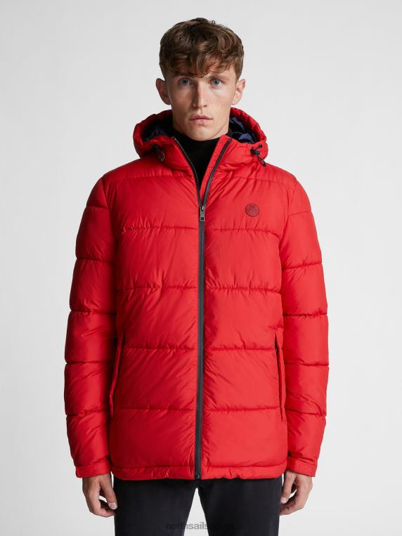 доцк јакна са капуљачом црвена одећу мушкарци PDV4J1296 North Sails