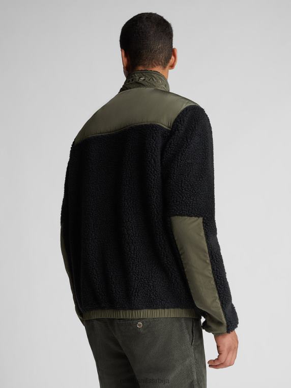 јакна са високим изрезом црн одећу мушкарци PDV4J1306 North Sails