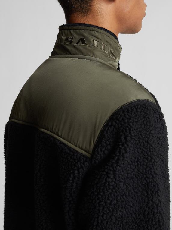 јакна са високим изрезом црн одећу мушкарци PDV4J1306 North Sails