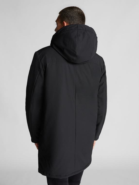 варберг јакна црн одећу мушкарци PDV4J1333 North Sails