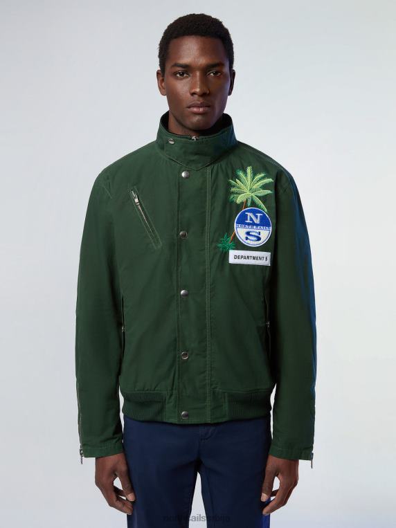 одељење пет морнар шумски зелено одећу мушкарци PDV4J15 North Sails