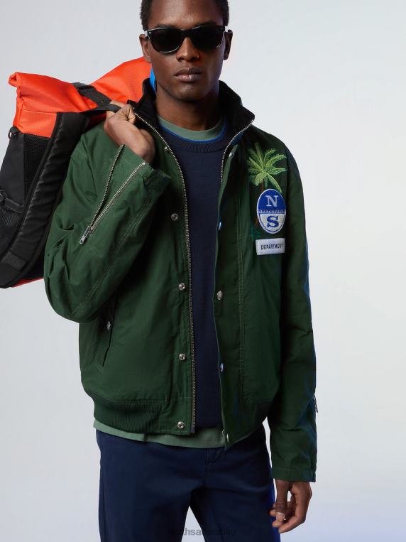 одељење пет морнар шумски зелено одећу мушкарци PDV4J15 North Sails