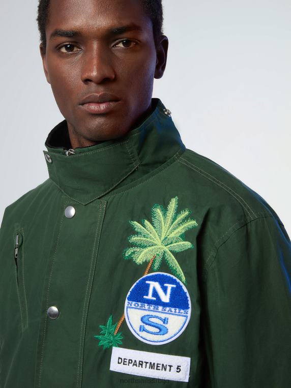 одељење пет морнар шумски зелено одећу мушкарци PDV4J15 North Sails