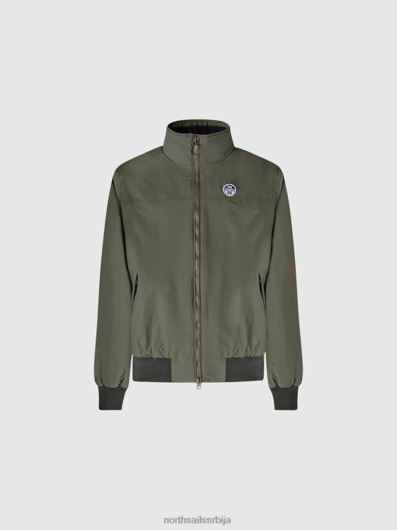 оригинална морнарска јакна бршљан зелен одећу мушкарци PDV4J1 North Sails