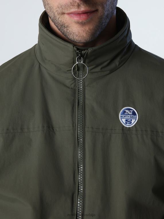 оригинална морнарска јакна бршљан зелен одећу мушкарци PDV4J1 North Sails
