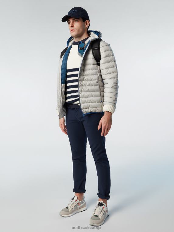 крозет јакна сивољубичаста одећу мушкарци PDV4J24 North Sails