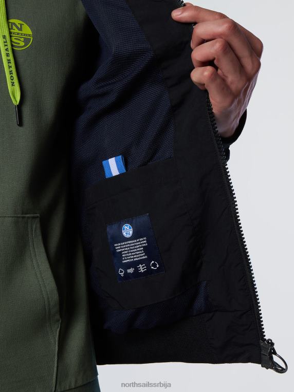 морнарска јакна оригинал црн одећу мушкарци PDV4J35 North Sails