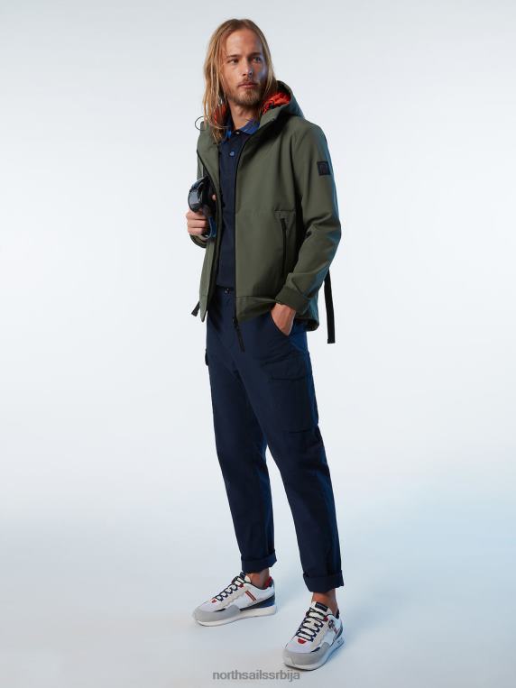 тецх софтсхелл јакна војнички зелени одећу мушкарци PDV4J51 North Sails
