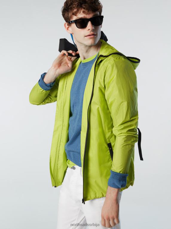 спинакер јакна са капуљачом креч одећу мушкарци PDV4J53 North Sails